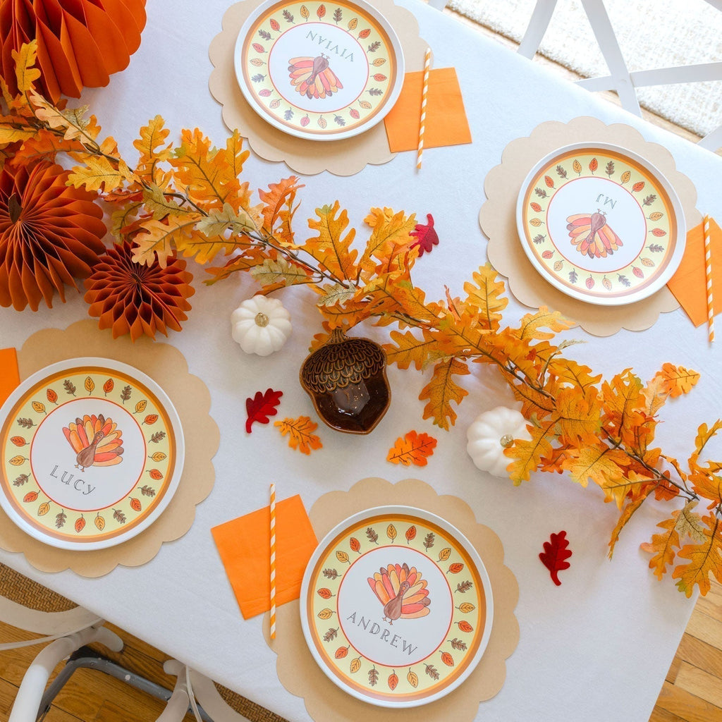 Personalized Thanksgiving Dinnerware: A Family Tradition to Treasure