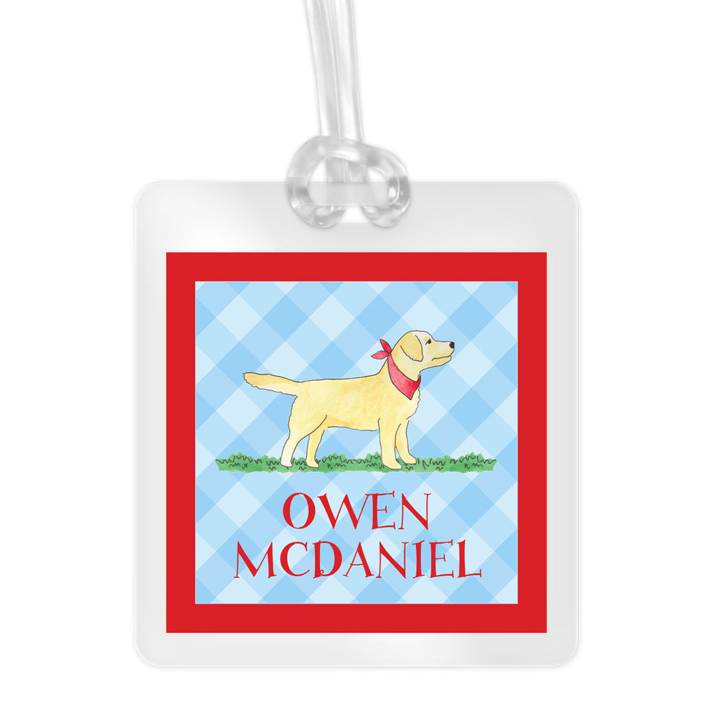 Summer Pup Bag Tags