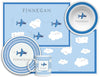 Airplane Kids Dinnerware - Kelly Hughes Designs