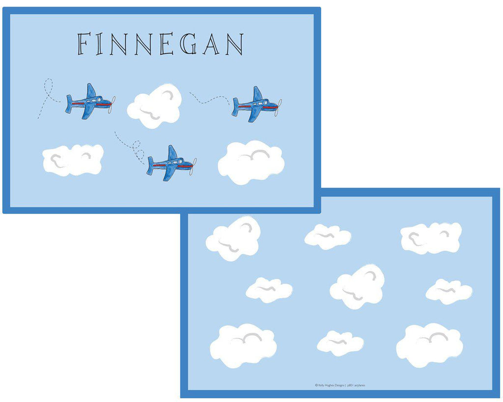 Airplane Kids Dinnerware - Kelly Hughes Designs