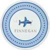 Airplane Kids Plate - Kelly Hughes Designs