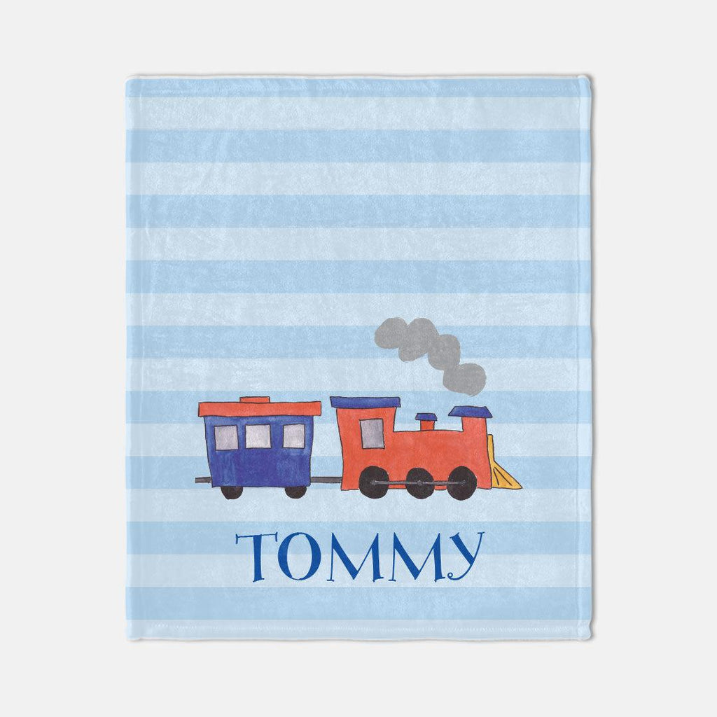 All Aboard Cozy Blanket - Kelly Hughes Designs
