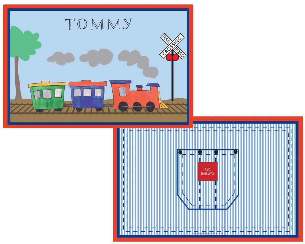 All Aboard Kids Dinnerware - Kelly Hughes Designs