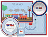 All Aboard Kids Dinnerware - Kelly Hughes Designs