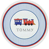 All Aboard Kids Plate - Kelly Hughes Designs