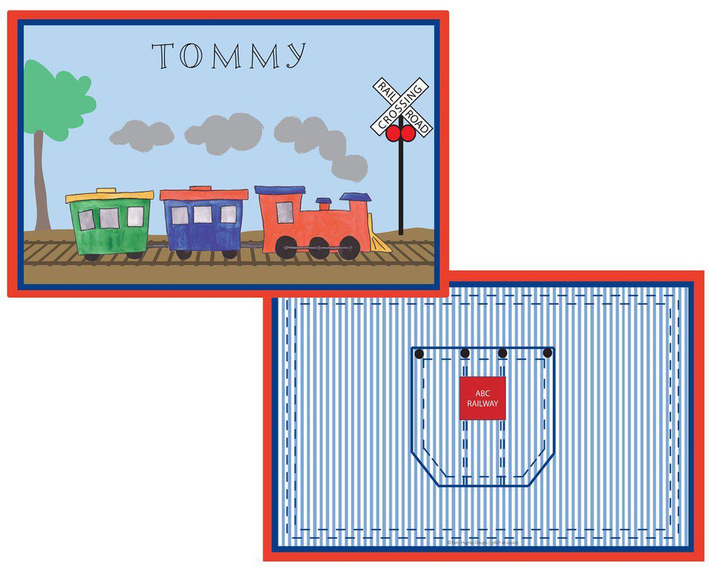All Aboard placemat - Kelly Hughes Designs