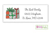 All I Want for Christmas address label - Kelly Hughes Designs