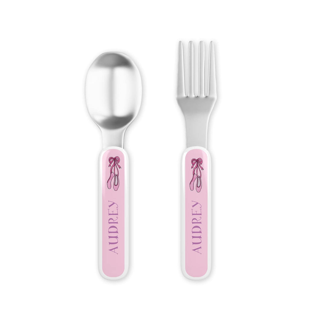 Ballerina Girl Kids Dinnerware - Kelly Hughes Designs