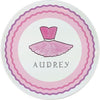 Ballerina Kids Plate - Kelly Hughes Designs