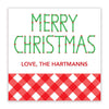 Bamboo Christmas gift sticker - Kelly Hughes Designs