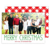 Bamboo Christmas holiday card - Kelly Hughes Designs