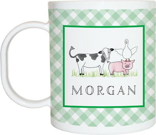 Barnyard Kids Dinnerware - Kelly Hughes Designs
