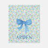 Blooms and Bows Cozy Blanket