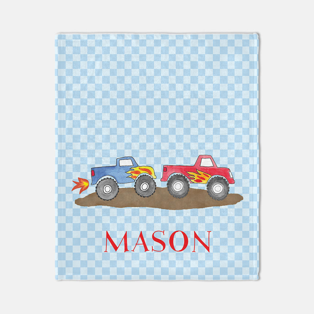 Monster Trucks Cozy Blanket