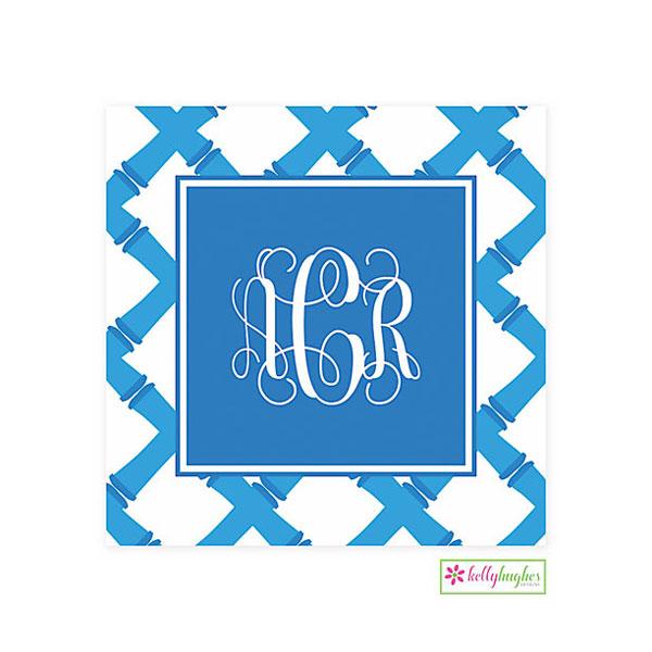 Blue Bamboo Enclosure Card - Kelly Hughes Designs