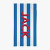 Blue Stripes beach towel - Kelly Hughes Designs