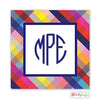 Bright Gingham Gift Stickers - Kelly Hughes Designs