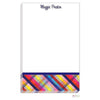 Bright Gingham Notepad - Kelly Hughes Designs