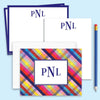 Bright Gingham stationery gift set - Kelly Hughes Designs