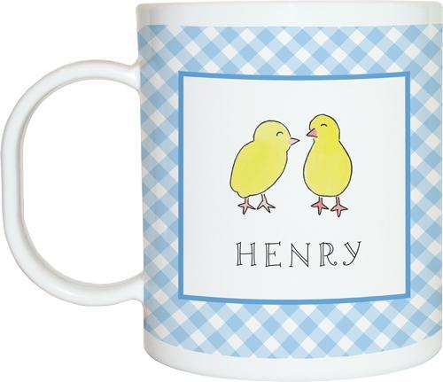 Bunny Blue Kids Dinnerware - Kelly Hughes Designs