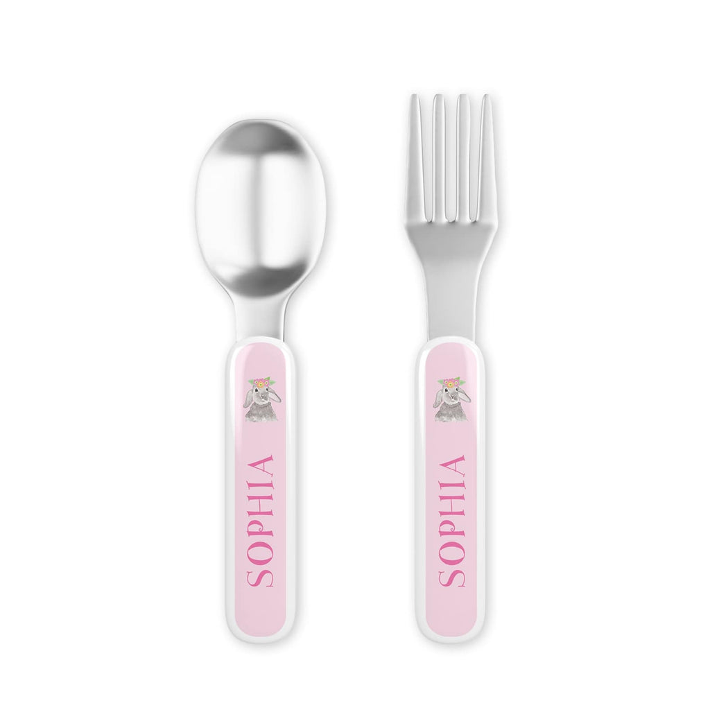 Bunny Love Kids Dinnerware - Kelly Hughes Designs