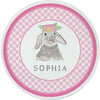 Bunny Love Kids Plate - Kelly Hughes Designs