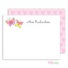 Butterfly Kisses Flat Note Cards - Kelly Hughes Designs
