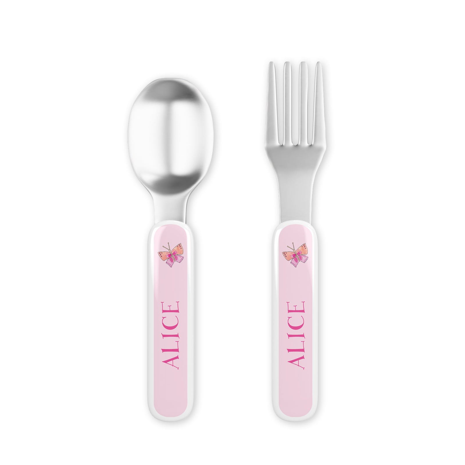 Butterfly Kisses Kids Dinnerware - Kelly Hughes Designs