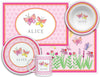 Butterfly Kisses Kids Dinnerware - Kelly Hughes Designs