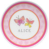 Butterfly Kisses Kids Plate - Kelly Hughes Designs