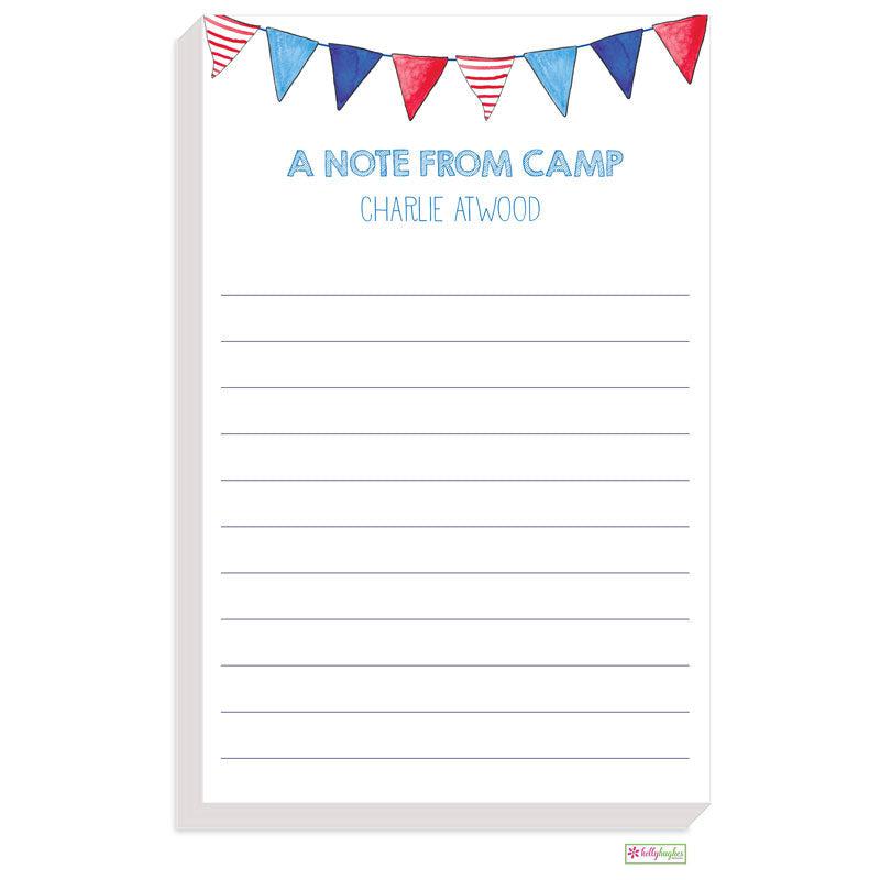 Camp Flags Notepad - Kelly Hughes Designs