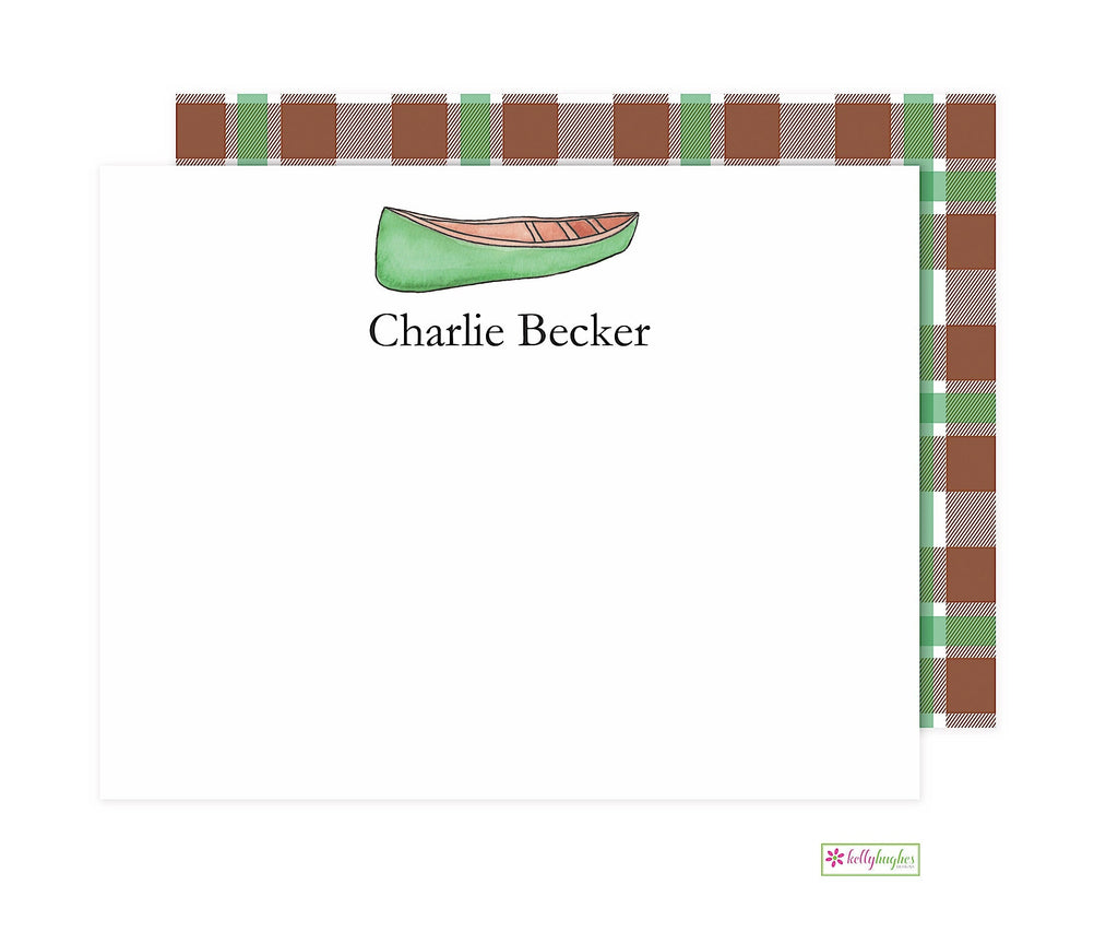 Canoe Club flat notes - Kelly Hughes Designs