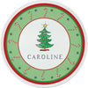 Christmas Kids Plate - Kelly Hughes Designs