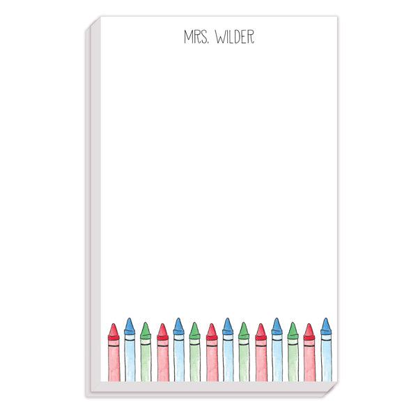 Color My World Notepad - Kelly Hughes Designs