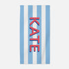 Custom Color Stripes beach towel - Kelly Hughes Designs