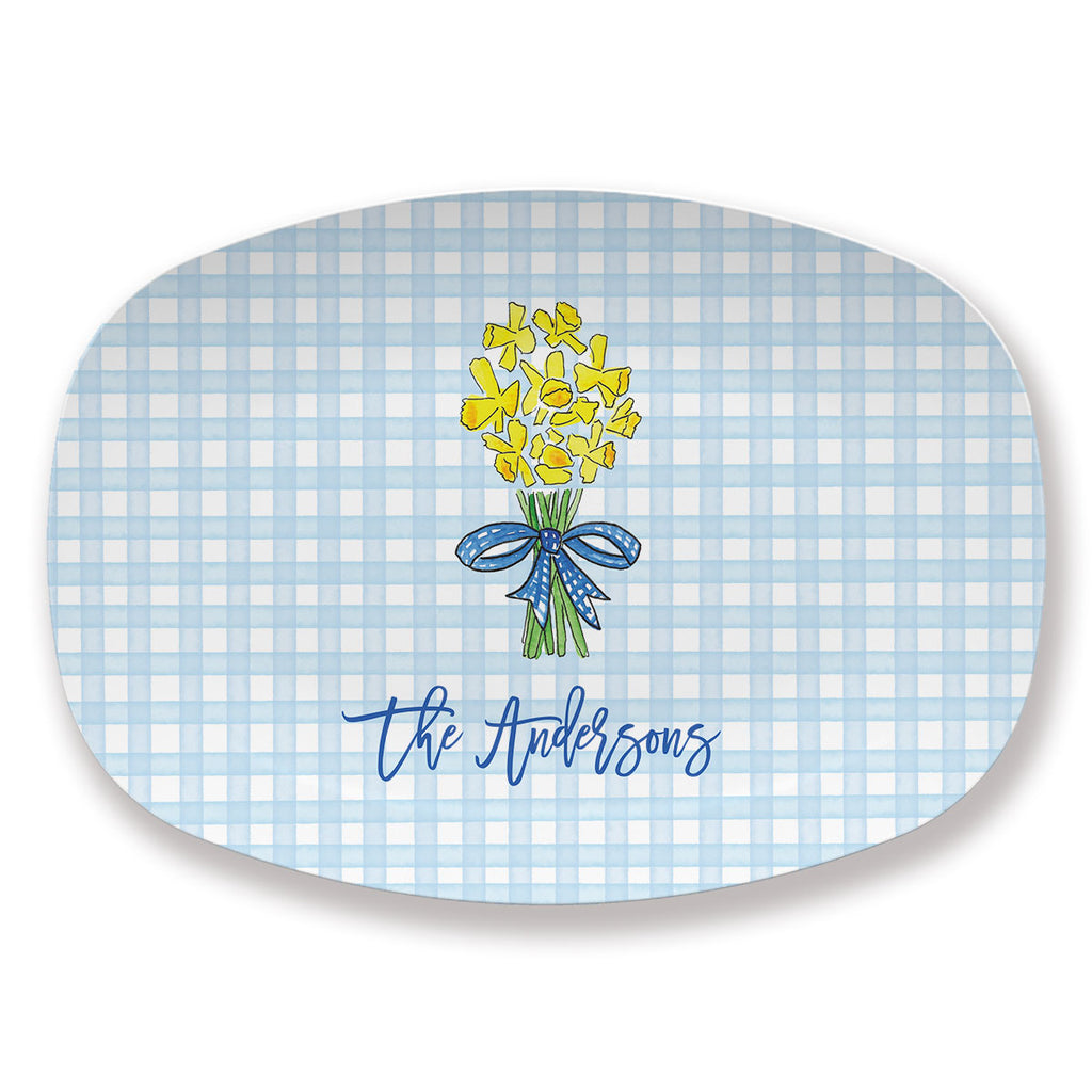 Daffodil Bunch Platter