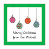 Deck the Halls gift sticker - Kelly Hughes Designs