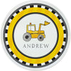 Dig It Kids Plate - Kelly Hughes Designs