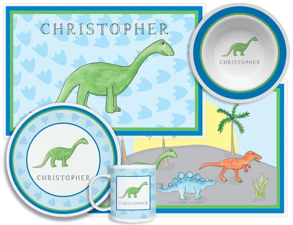 Dinomite Kids Dinnerware - Kelly Hughes Designs