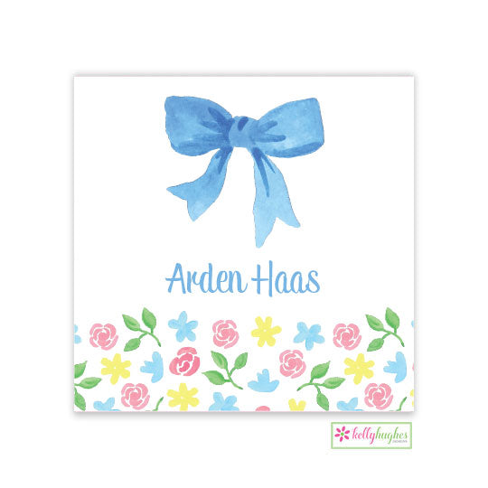 Blooms and Bows Kids Calling Card