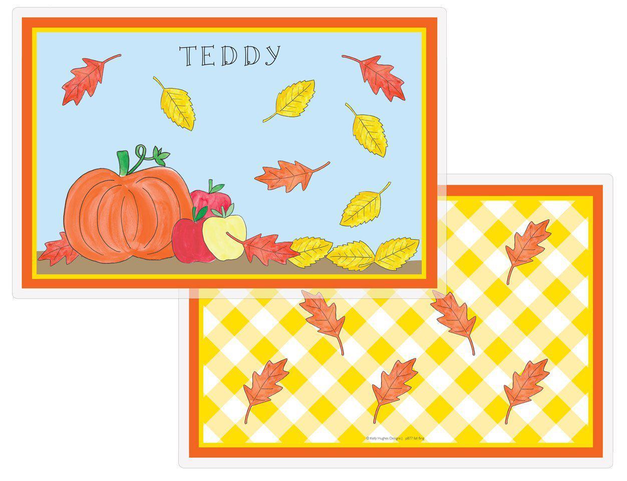 Fall Fling Kids Dinnerware - Kelly Hughes Designs