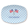 Flags Waving Platter