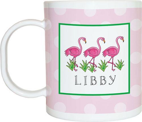 Flamingo Fun Kids Dinnerware - Kelly Hughes Designs