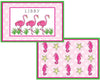 Flamingo Fun placemat - Kelly Hughes Designs