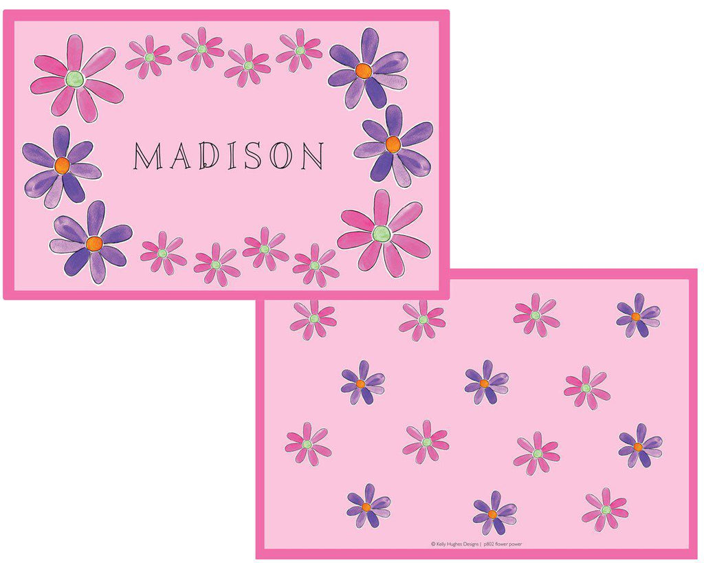 Flower Power placemat - Kelly Hughes Designs