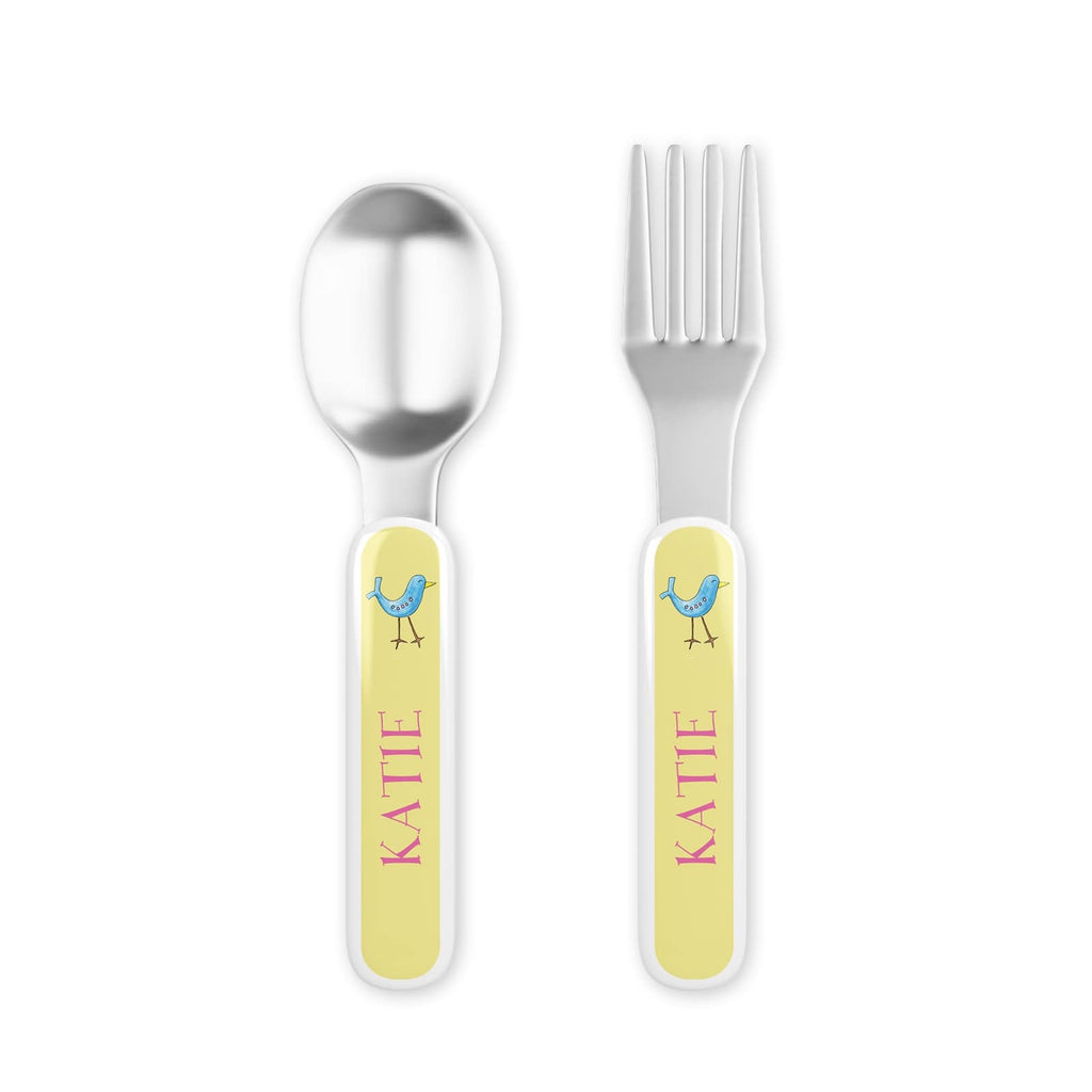 For the Birds Kids Dinnerware - Kelly Hughes Designs