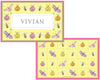Garden Party placemat - Kelly Hughes Designs