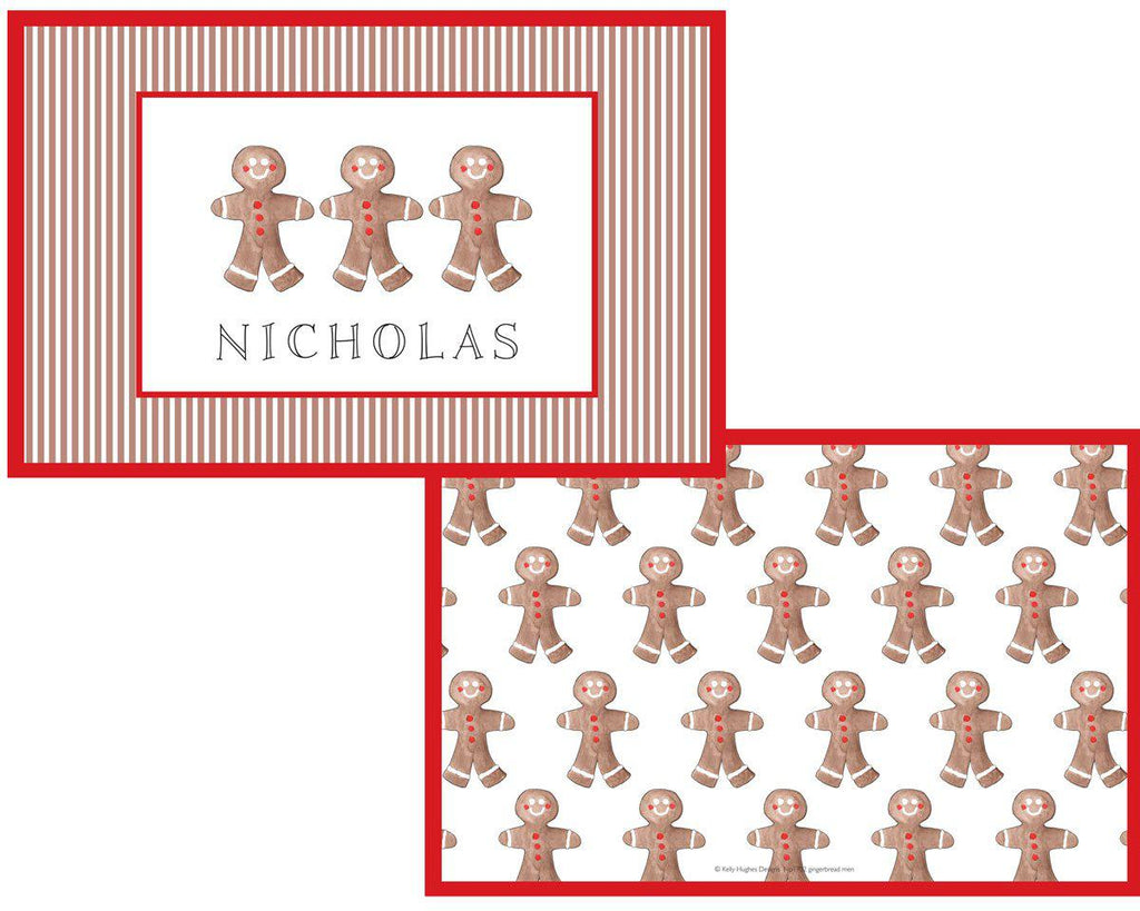 Gingerbread placemat - Kelly Hughes Designs