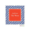 Greek Key Enclosure Card - Kelly Hughes Designs