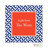 Greek Key Gift Stickers - Kelly Hughes Designs
